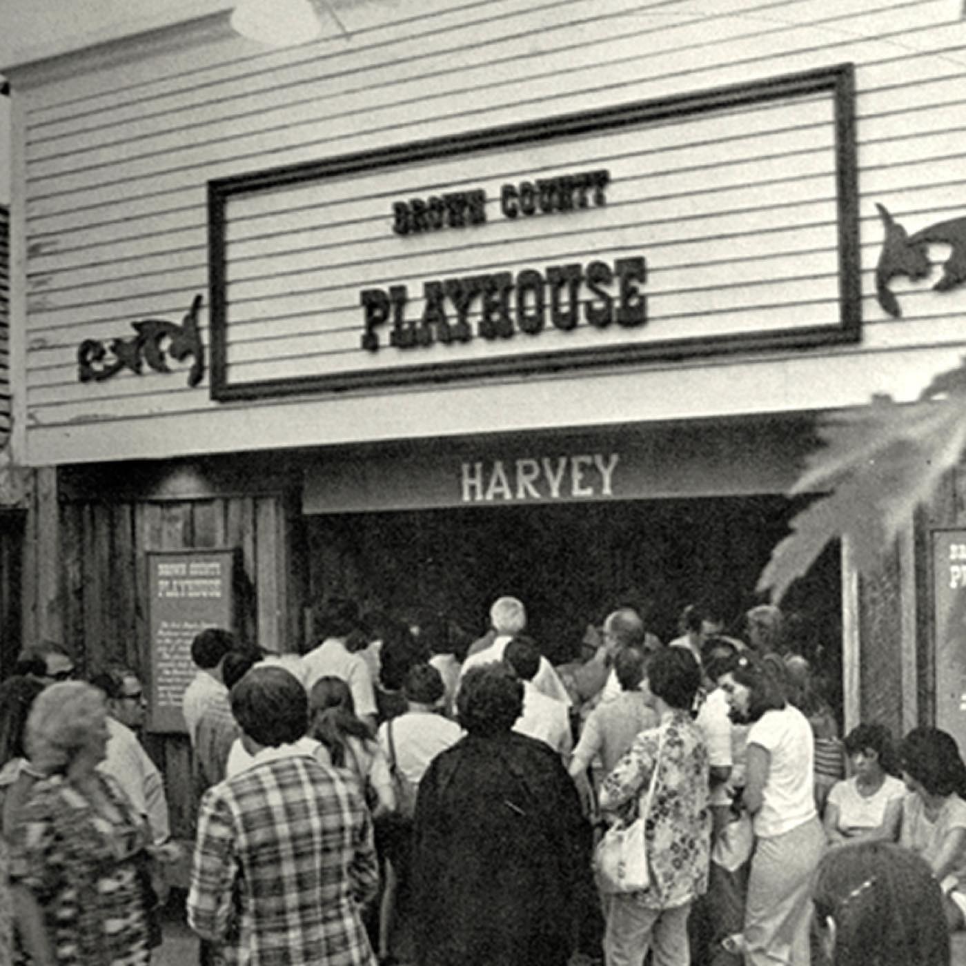 Inside the Brown County Playhouse during a performance